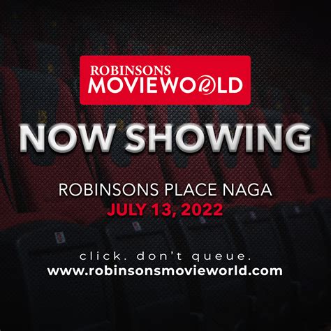 robinsons naga movie schedule|Robinsons Movieworld .